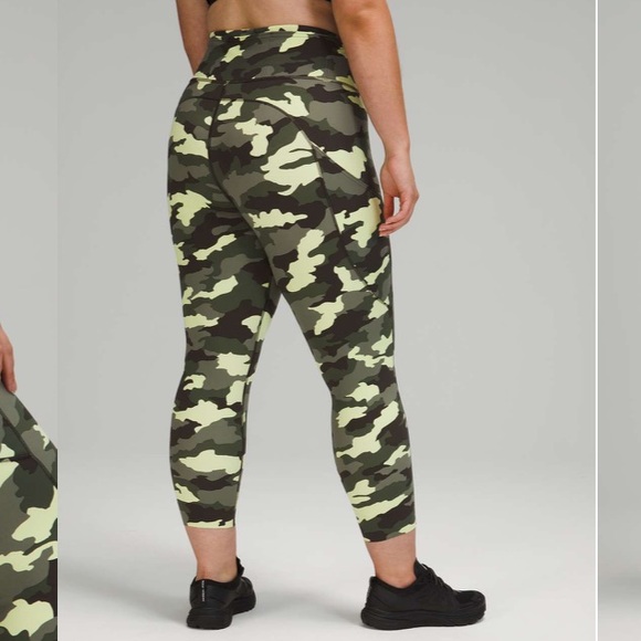 Lululemon Fast & Free Tight 25" Non Reflective Nulux
Heritage Camo Crispin Green - Picture 2 of 11